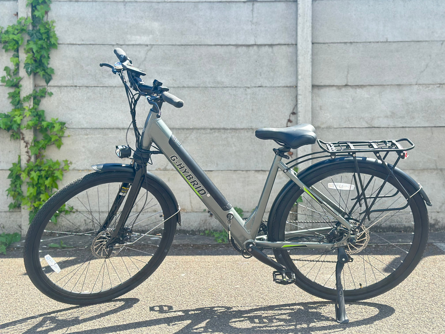 Commuter E-Bike G-Hybrid Elegent Step Through Unisex Grey