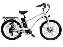 Load image into Gallery viewer, G-Hybrid Cruiser Electric Bike White