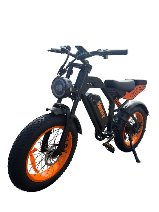 G-Hybrid Husky VM6 Electric Bike 50 Miles Range