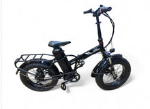 Load image into Gallery viewer, Folding Fat Tyre E-Bike G Hybrid Dyno Black FREE Extra Battery