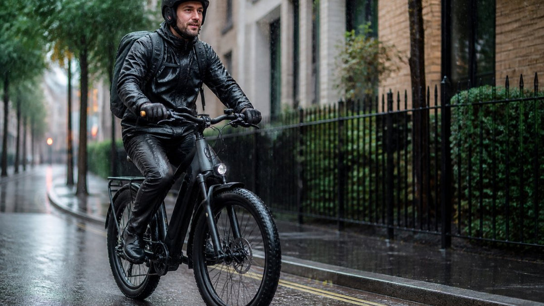 How to Commute by E-Bike in Rain: A Safety Guide