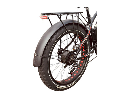 Fat Tyre Electric Bicycle G-Hybrid Mammoth Black Motor 48v Battery