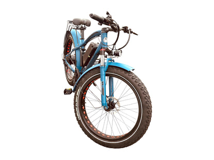 Fat Tyre Electric Bicycle G-Hybrid Mammoth Blue Motor 48v Battery
