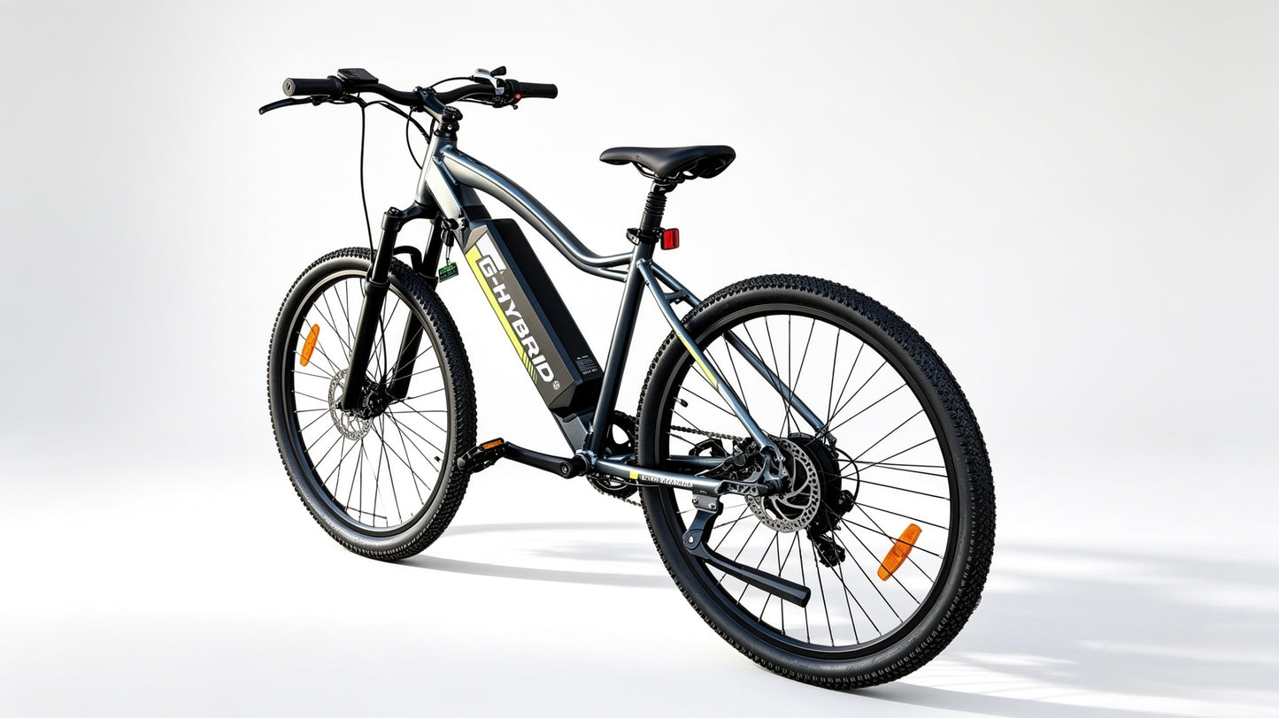 G-Hybrid Windwheel Mountain E-bike 27.5 inch Alloy Black New 2026