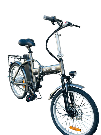 Folding ebike G-Hybrid City Bike Grey