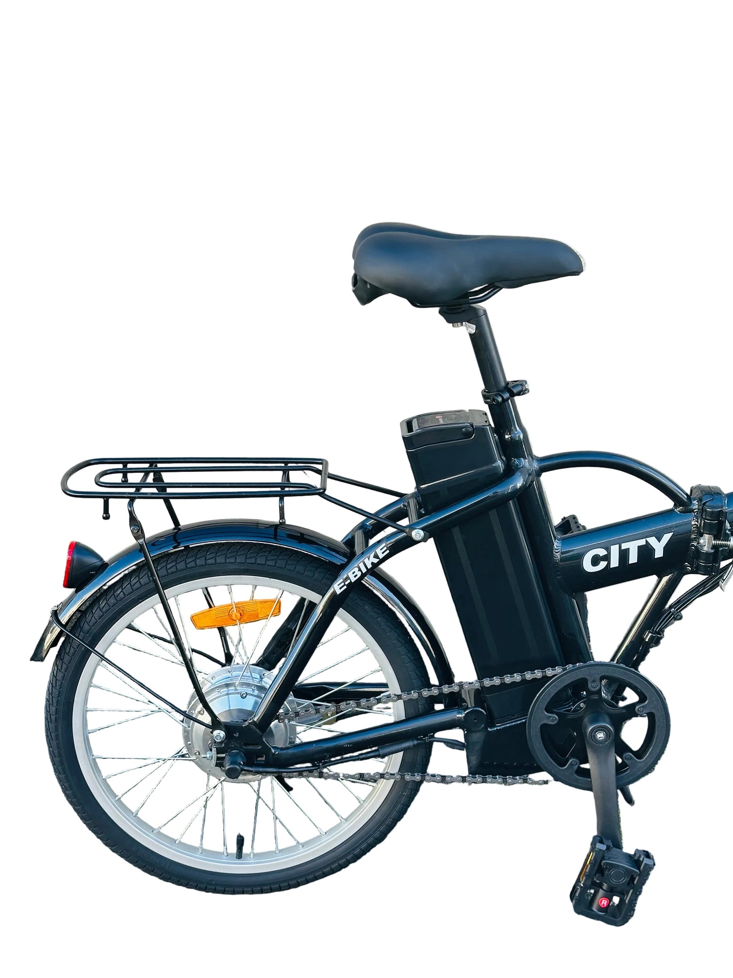 Folding e-bike G-Hybrid City Bike Black