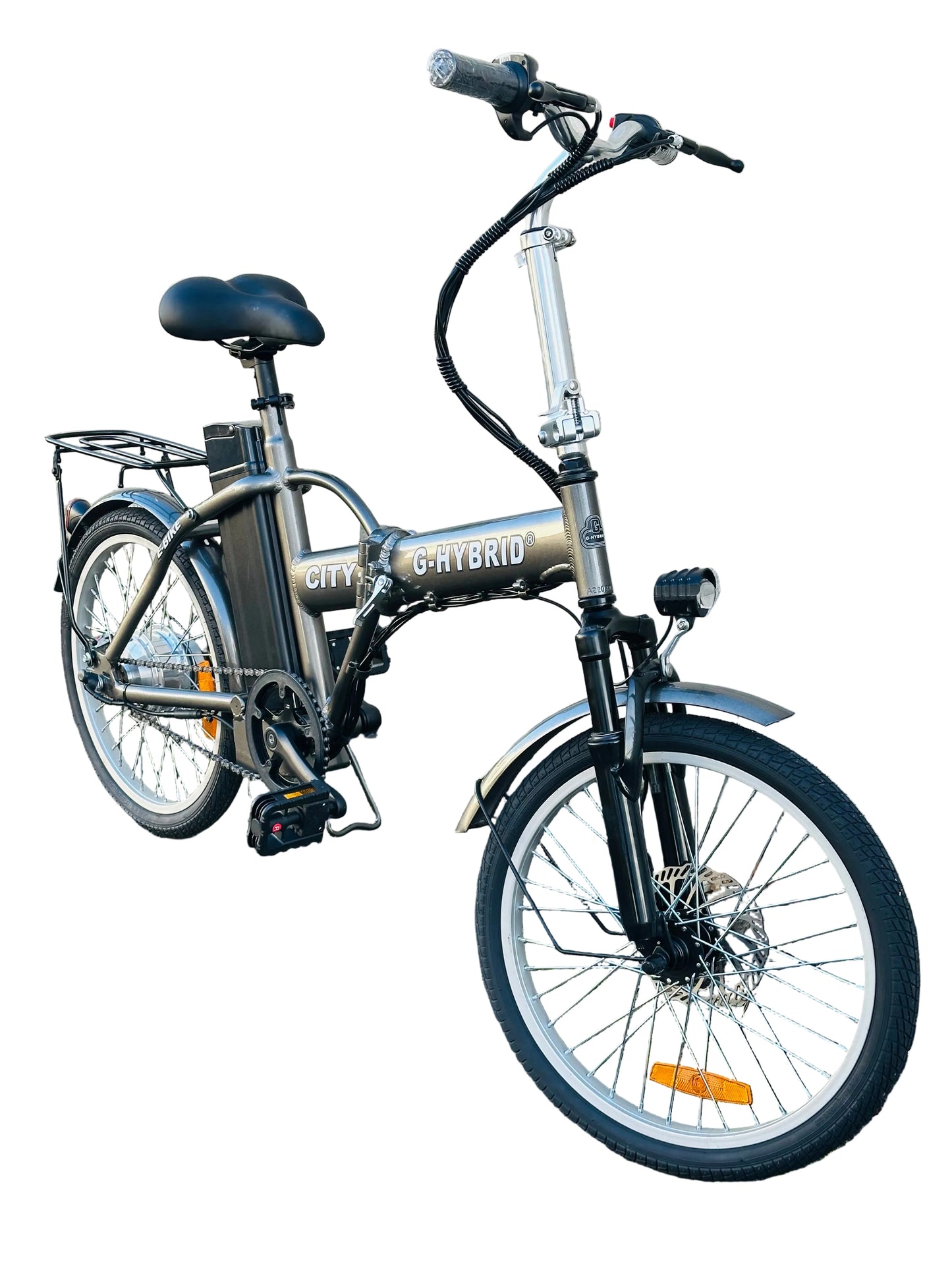 Folding ebike G-Hybrid City Bike Grey
