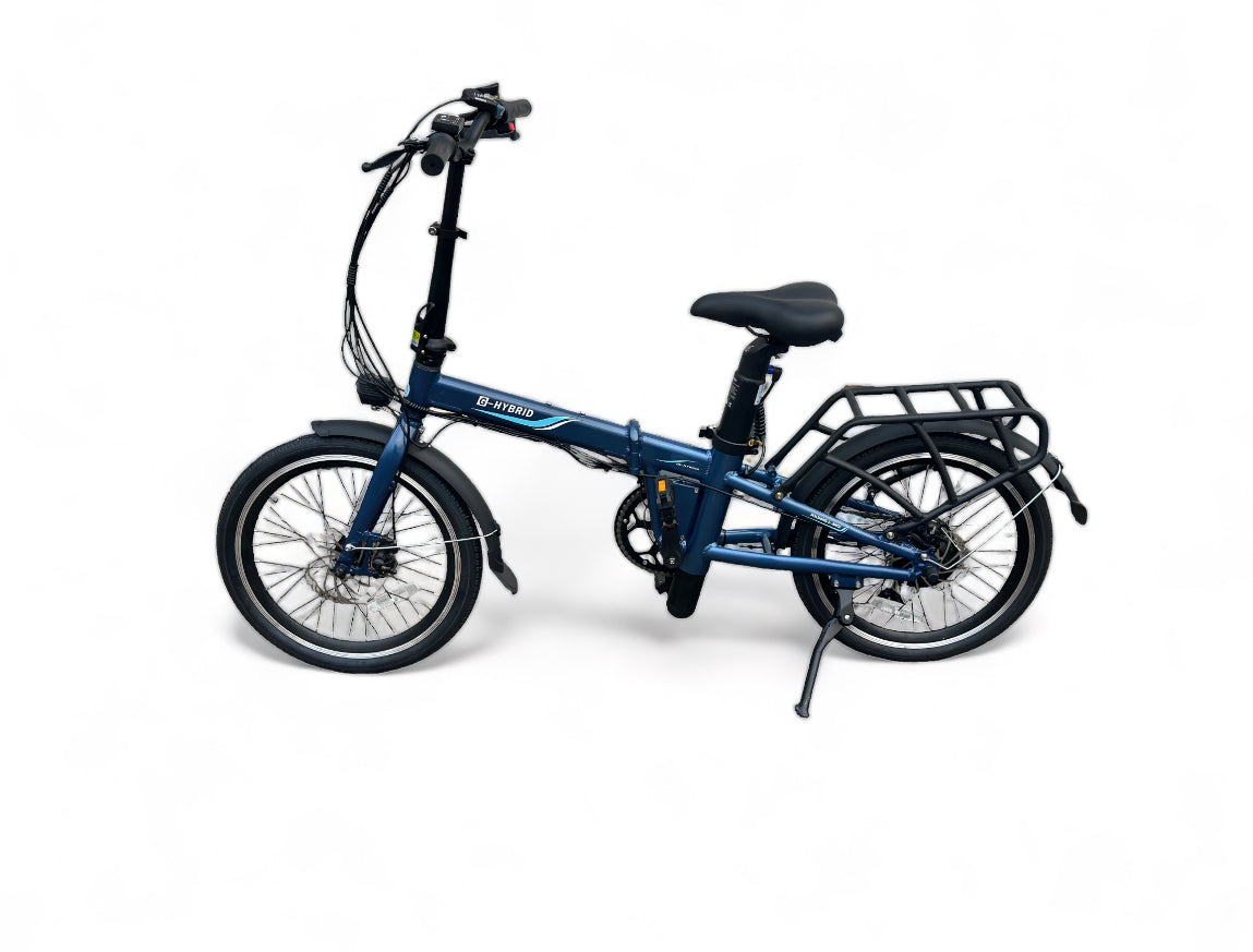 Folding e-bike with Discrete Seat Post Battery G-hybrid Crosscity NEW