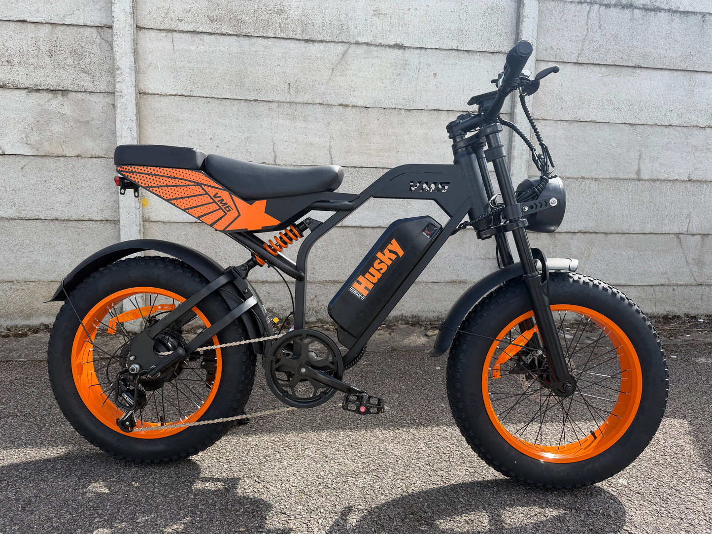 G-Hybrid Husky VM6 Electric Bike 50 Miles Range