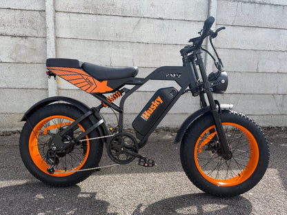 G-Hybrid Husky VM6 Electric Bike 50 Miles Range