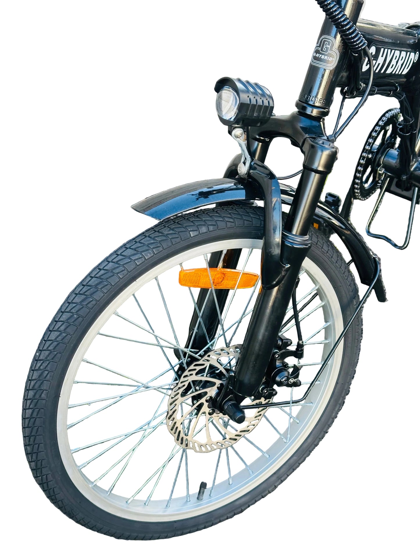 Folding e-bike G-Hybrid City Bike Black