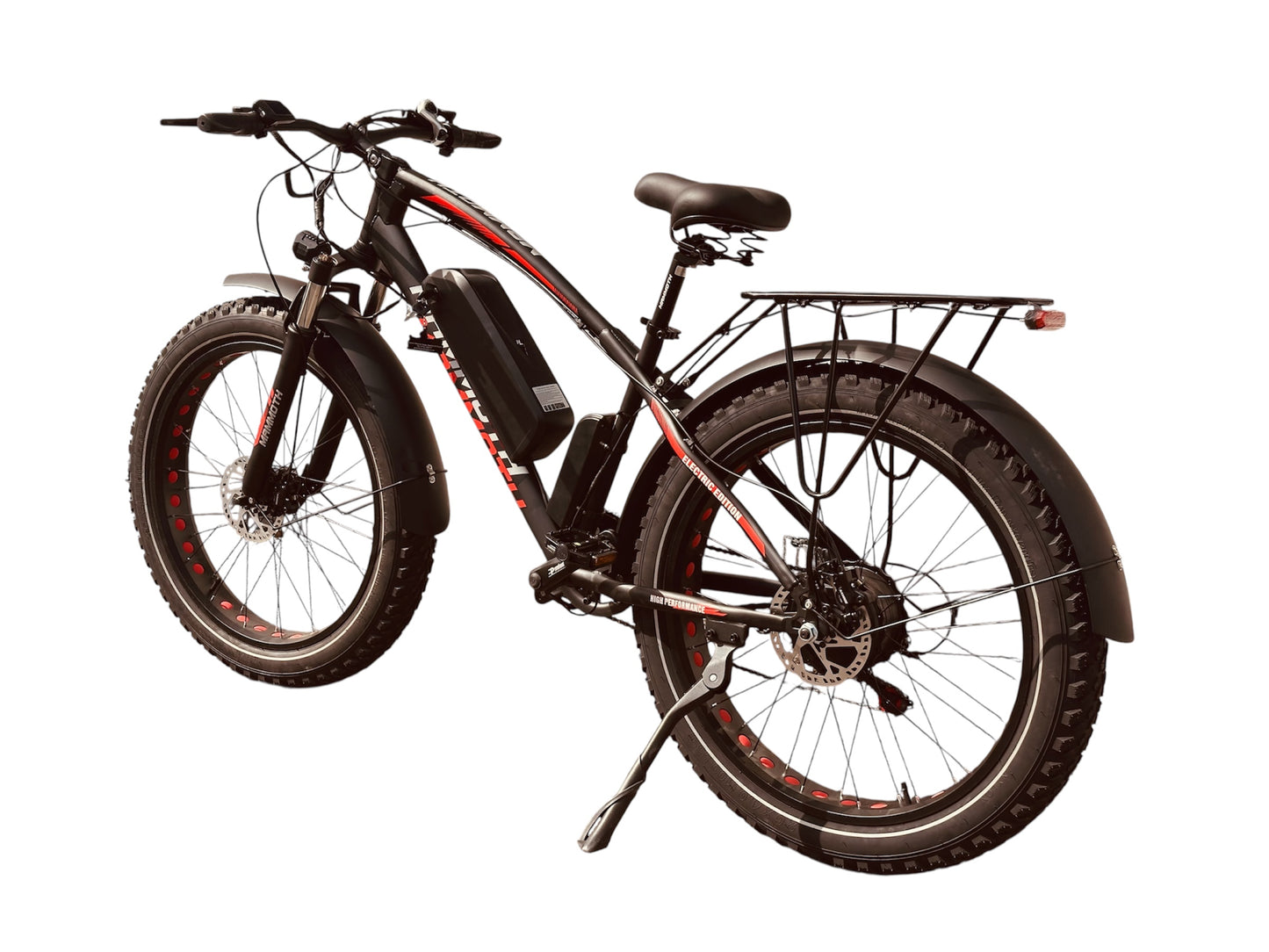 Fat Tyre Electric Bicycle G-Hybrid Mammoth Black Motor 48v Battery