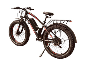 Fat Tyre Electric Bicycle G-Hybrid Mammoth Black Motor 48v Battery