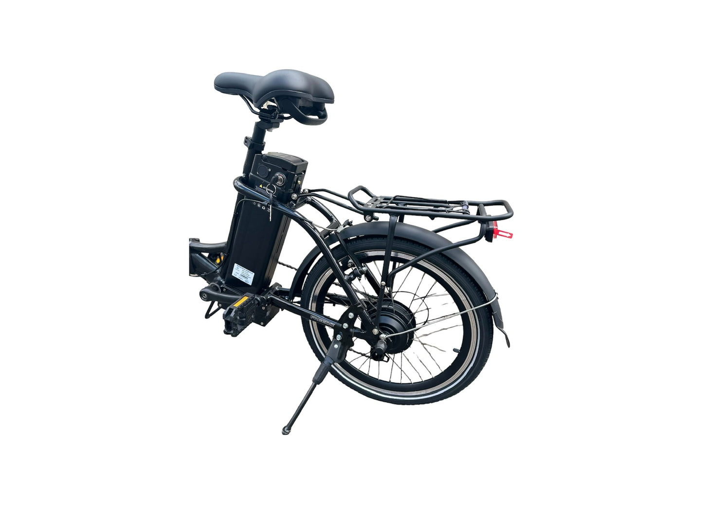 Freedom Folding e-bike with Lower Step Black