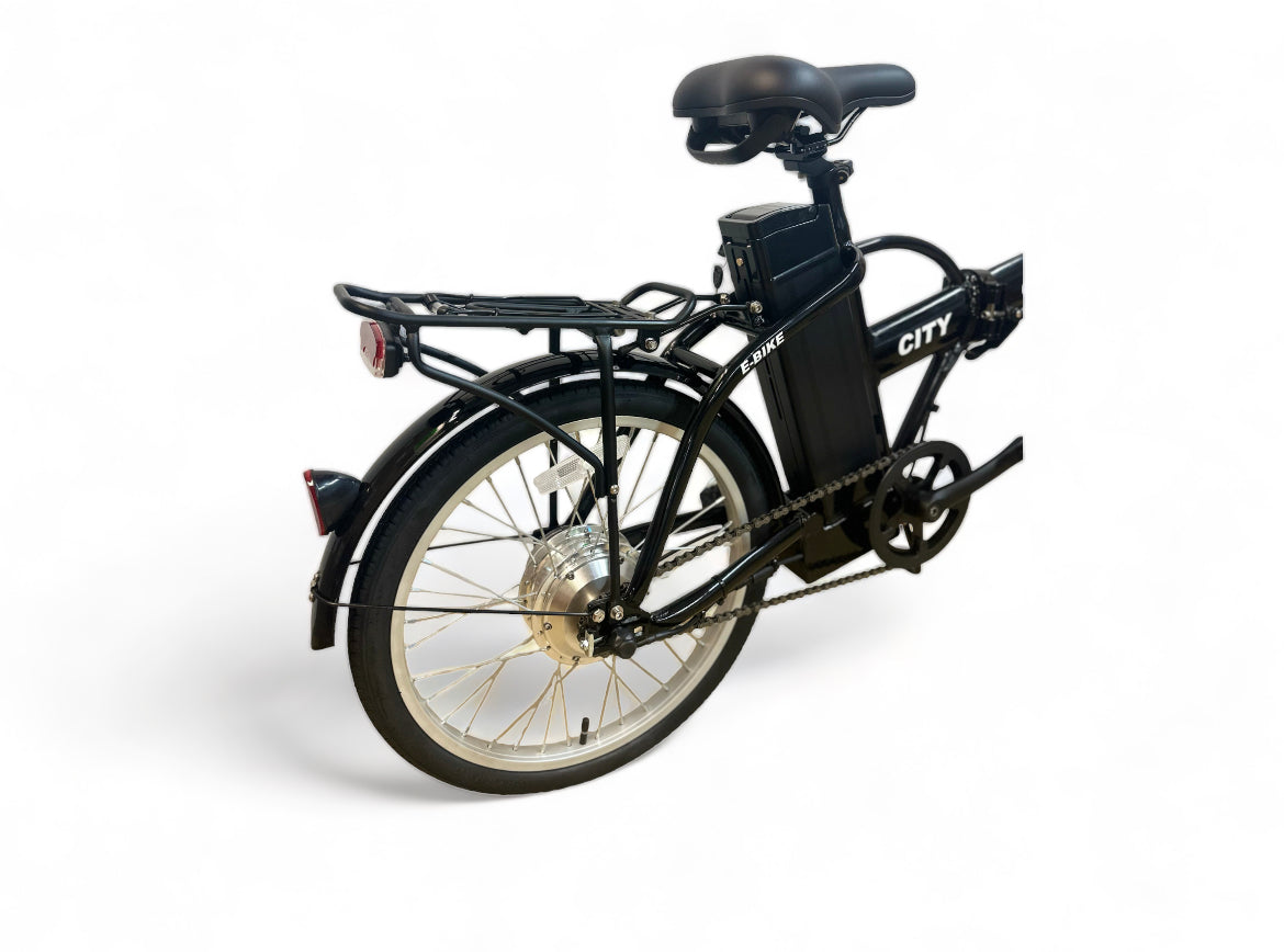 Folding e-bike G-Hybrid City Bike Black