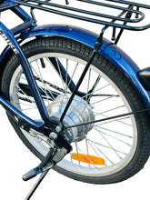 Load image into Gallery viewer, Folding e-bike G-Hybrid City Bike Indigo