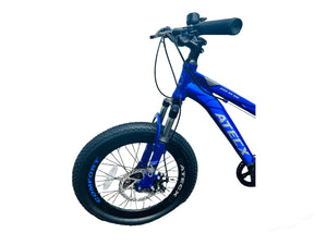 ATECX Kids Mountain Bike 20" Wheel 6-11 Years 6 Speed - Blue