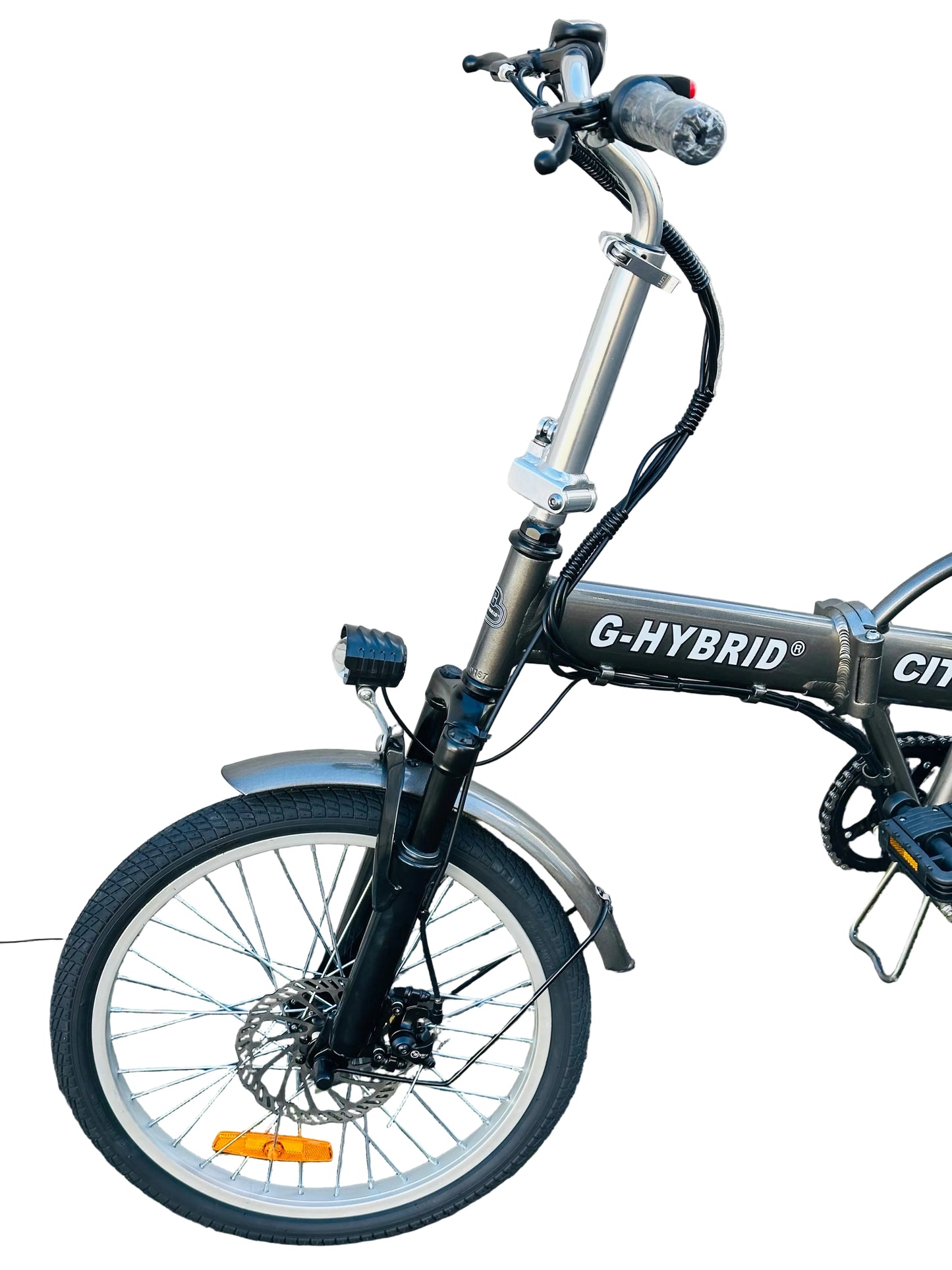 Folding ebike G-Hybrid City Bike Grey