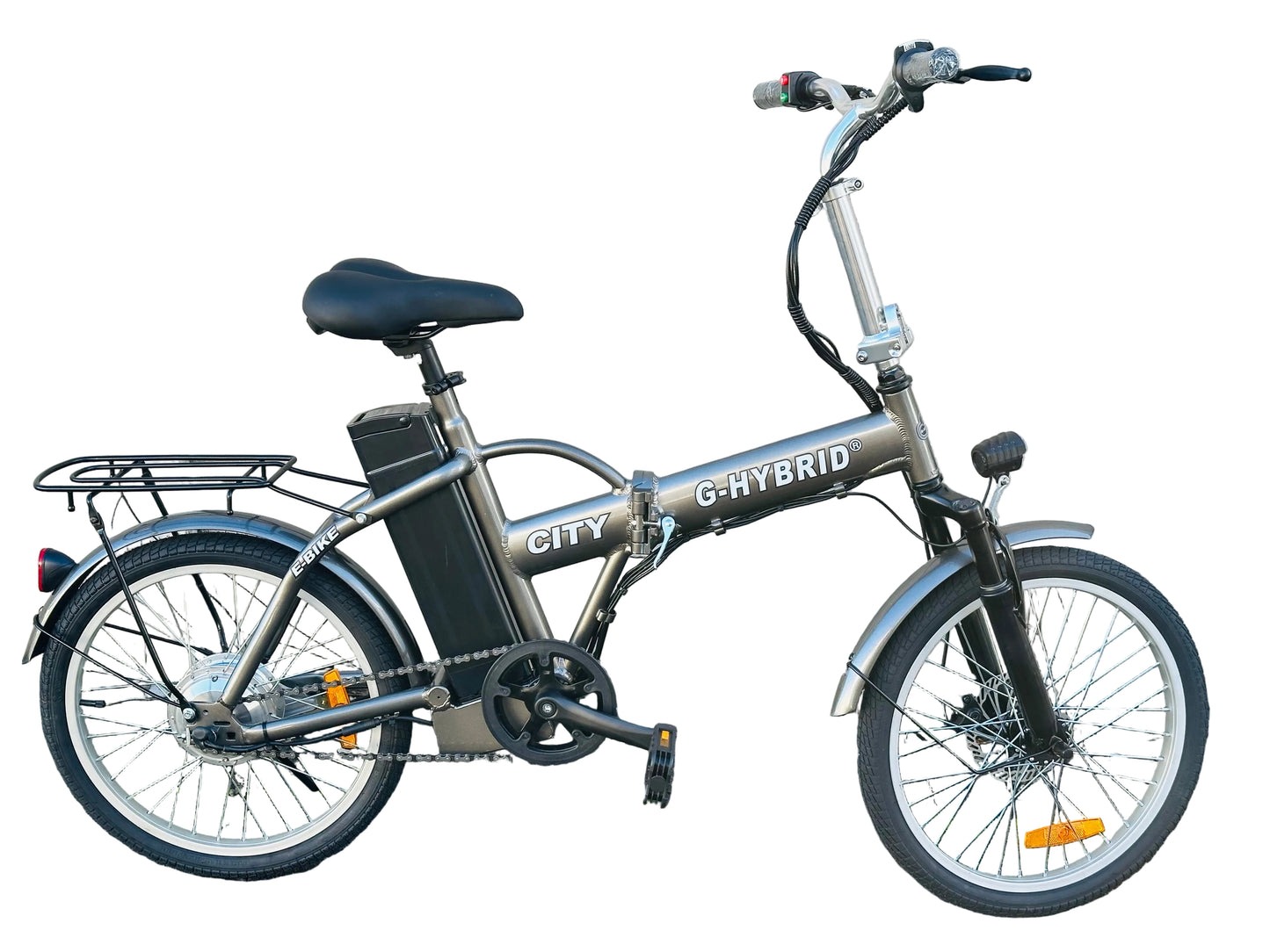 Folding ebike G-Hybrid City Bike Grey