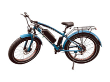 Load image into Gallery viewer, Fat Tyre Electric Bicycle G-Hybrid Mammoth Blue Motor 48v Battery