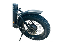 Load image into Gallery viewer, Fat Tyre Folding E-bike G-Hybrid Husky Black