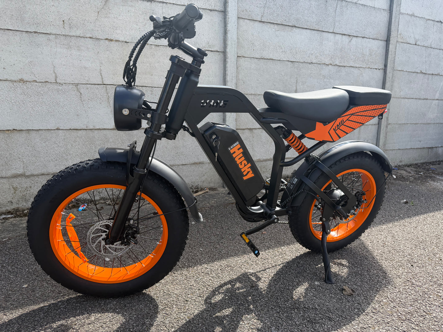 G-Hybrid Husky VM6 Electric Bike 50 Miles Range
