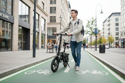 Folding E-Bike Fedo Black