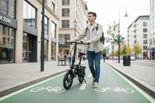 Load image into Gallery viewer, Folding E-Bike Fedo Black