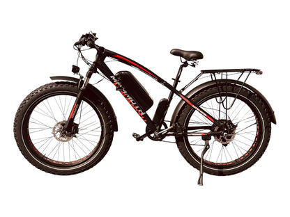 Fat Tyre Electric Bicycle G-Hybrid Mammoth Black Motor 48v Battery