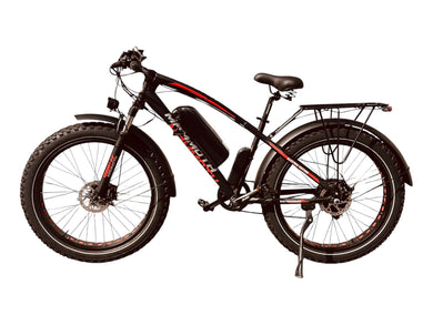 Fat Tyre Electric Bicycle G-Hybrid Mammoth Black Motor 48v Battery