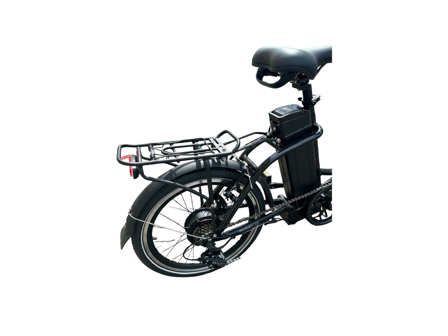 Freedom Folding e-bike with Lower Step Black