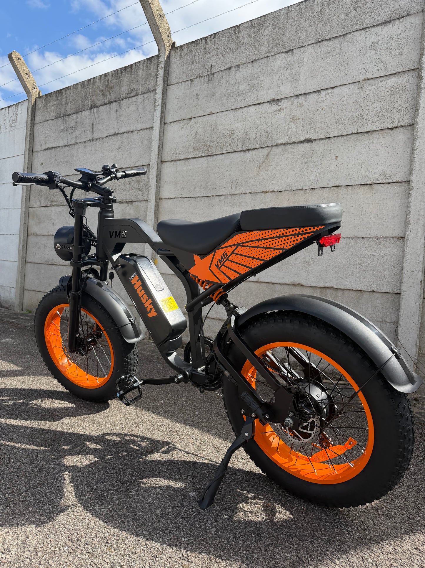G-Hybrid Husky VM6 Electric Bike 50 Miles Range