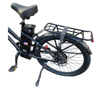 G-Hybrid Cruiser Electric Bike Black
