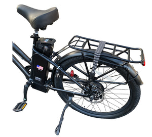 G-Hybrid Cruiser Electric Bike 48v16ah Black