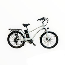 Load image into Gallery viewer, G-Hybrid Cruiser Electric Bike White