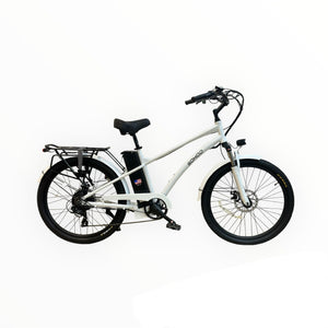 G-Hybrid Cruiser Electric Bike White