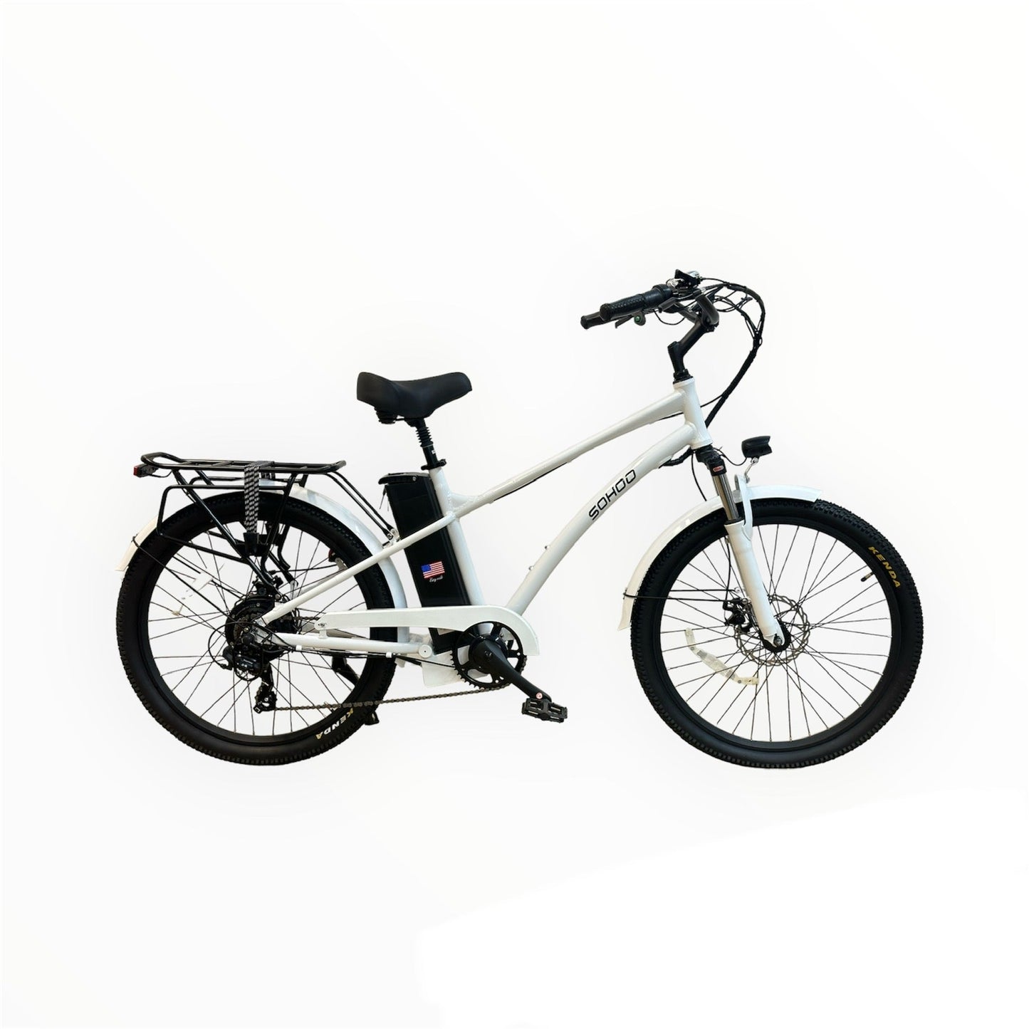 G-Hybrid Cruiser Electric Bike Black