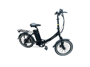 Freedom Folding e-bike with Lower Step Throttle Black