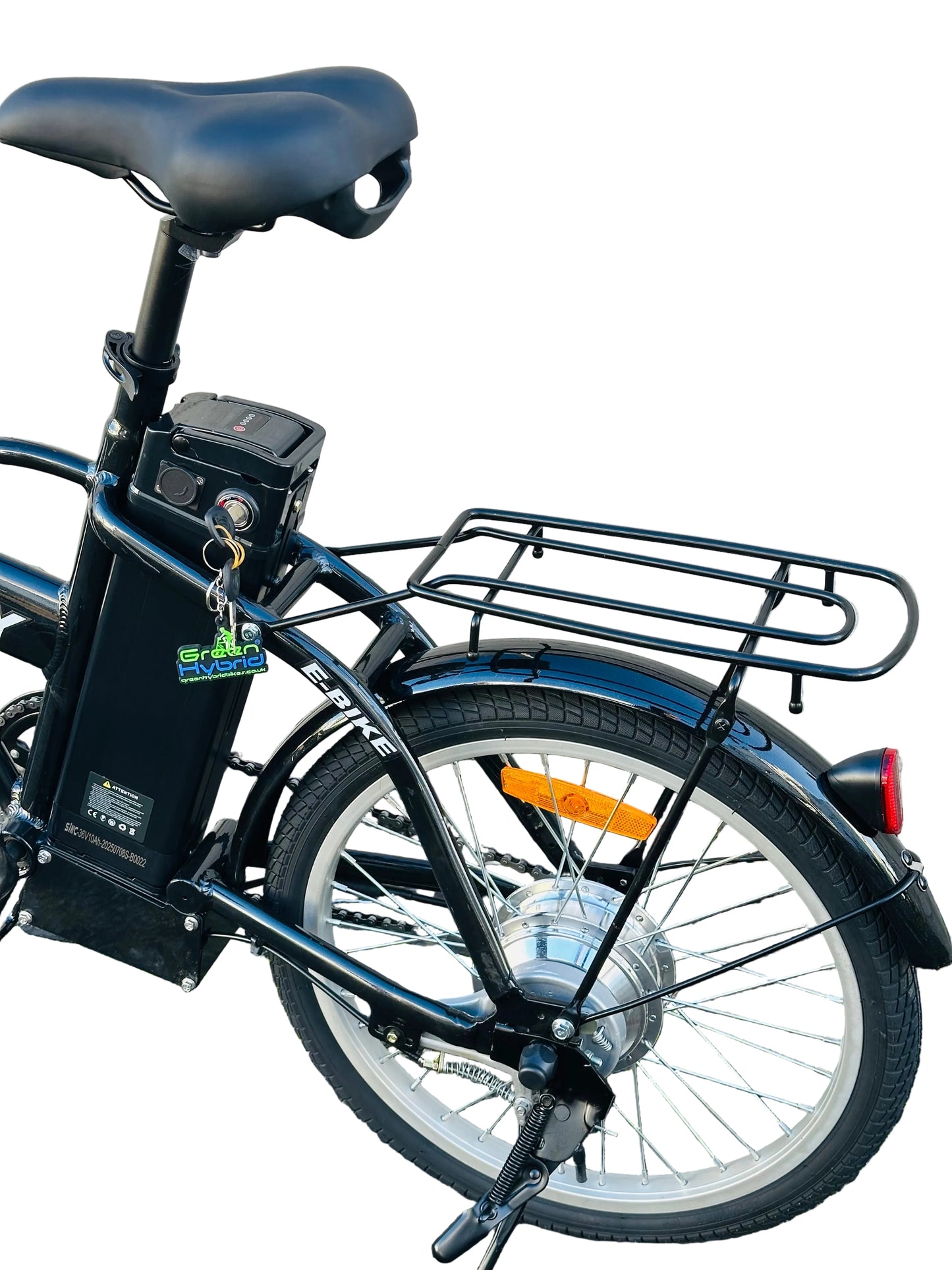 Folding e-bike G-Hybrid City Bike Black