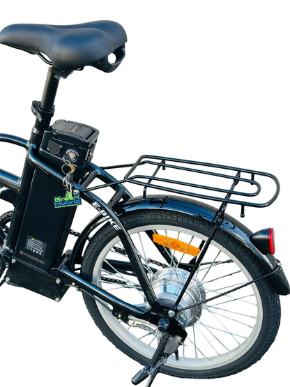 Folding e-bike G-Hybrid City Bike Black