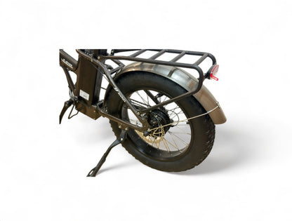 Folding Fat Tyre E-Bike G Hybrid Dyno Black