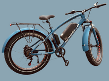 Load image into Gallery viewer, Fat Tyre Electric Bicycle G-Hybrid Mammoth Blue Motor 48v Battery