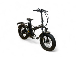 Folding Fat Tyre E-Bike G Hybrid Dyno Black