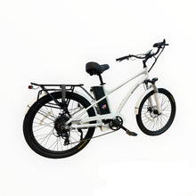 Load image into Gallery viewer, G-Hybrid Cruiser Electric Bike White