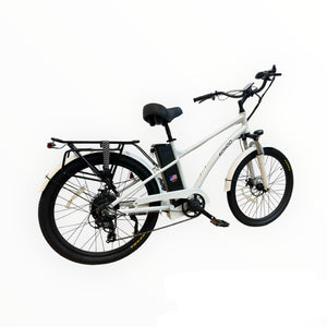 G-Hybrid Cruiser Electric Bike White