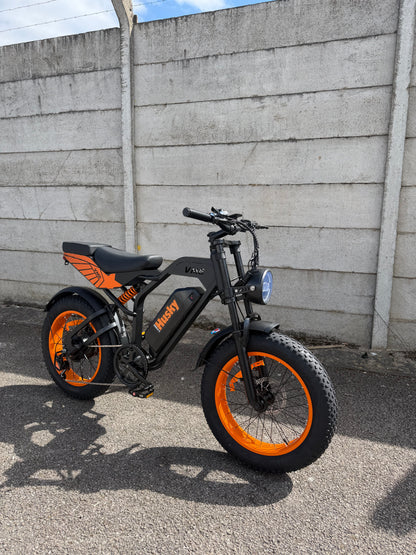 G-Hybrid Husky VM6 Electric Bike 50 Miles Range
