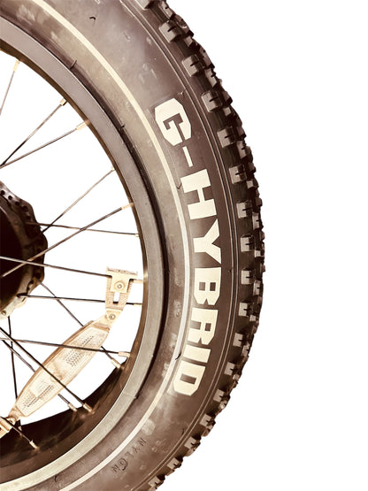 G Hyrbid Fat Tyre Size 20x4.0 with Reflective Line with Puncture Guard