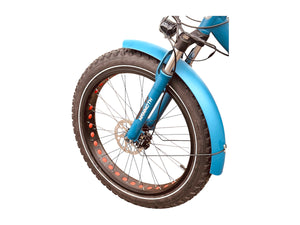 Fat Tyre Electric Bicycle G-Hybrid Mammoth Blue Motor 48v Battery