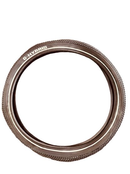 G-Hybrid Fat Tyre Size 14x1.75 with Reflective Line with Puncture Guard