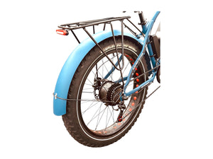 Fat Tyre Electric Bicycle G-Hybrid Mammoth Blue Motor 48v Battery